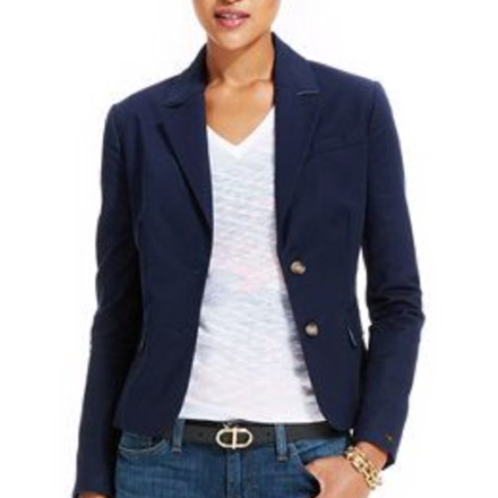 Tommy Hilfiger Double button Blazer in Navy